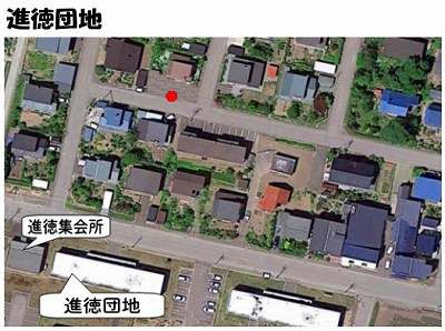 進徳団地　駐車場所の写真