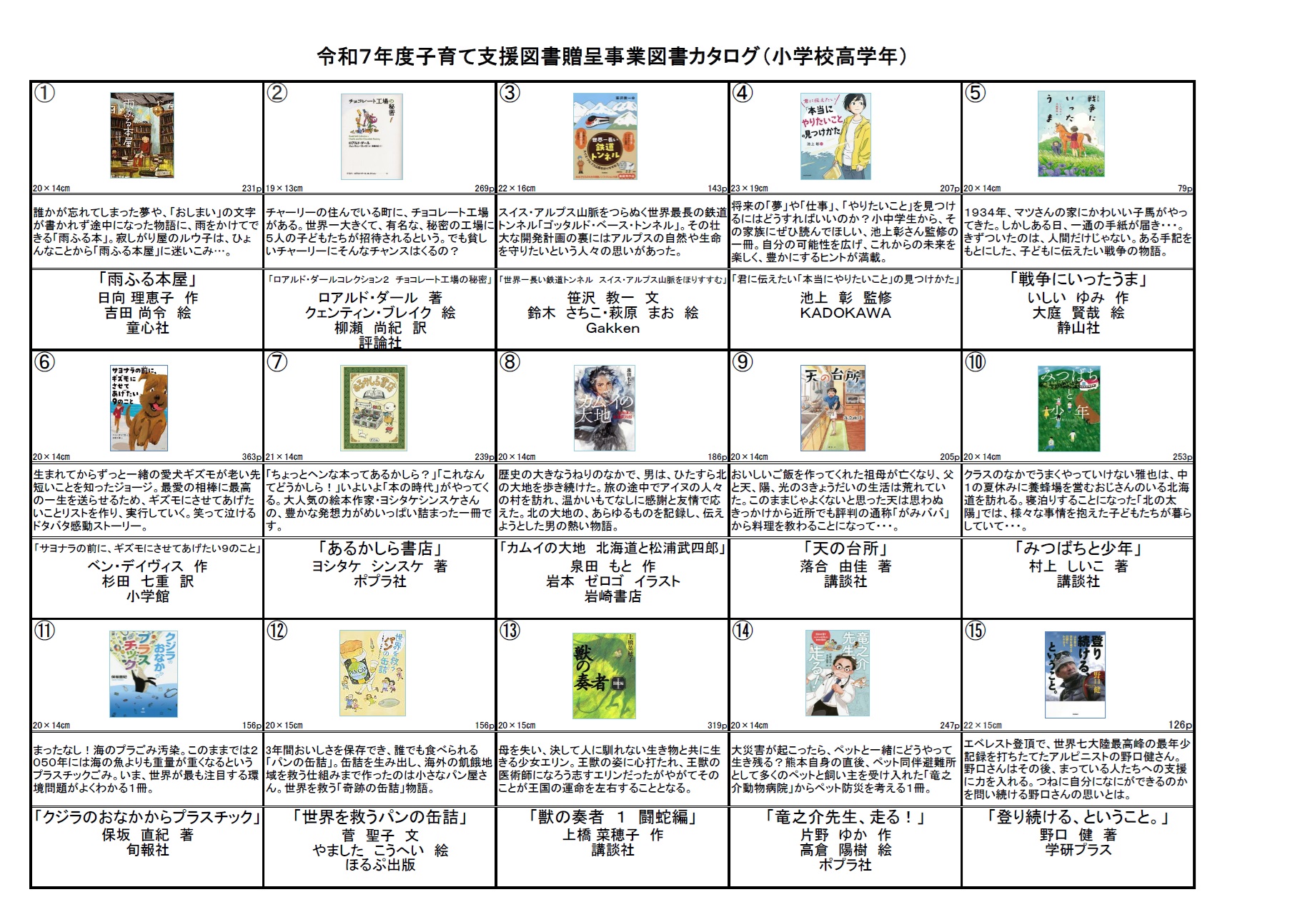 高学年向け図書